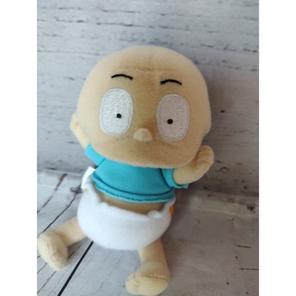 Tommy Pickles 2001 Stuffed Animal Plush Toy Nickelodeon Vintage 6 Inches - Picture 2 of 6